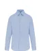 K522 - Getailleerd heren non-iron overhemd lange mouwen Bright Sky