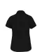 K532 - Dames stretch blouse korte mouwen Black