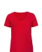CGTW045 - Organic Cotton Inspire V-neck T-shirt / Woman Red