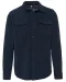 K582 - Overshirt van fleece met sherpavoering Navy / Storm Grey