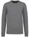 K4025 - Ecologische sweater met ronde hals Grey Heather