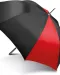 KI2007 - Golfparaplu Black / Red