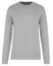 K4025 - Ecologische sweater met ronde hals Snow Grey