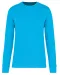 K4025 - Ecologische sweater met ronde hals Sea Turquoise