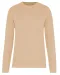 K4025 - Ecologische sweater met ronde hals Light Sand
