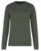 K4025 - Ecologische sweater met ronde hals Dark Khaki