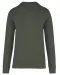 K4025 - Ecologische sweater met ronde hals Dark Khaki