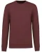 K4025 - Ecologische sweater met ronde hals Wine Heather
