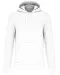 K4027 - Ecologische herensweater met capuchon White