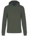 K4027 - Ecologische herensweater met capuchon Dark Khaki