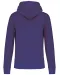 K4027 - Ecologische herensweater met capuchon Deep Purple