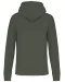 K4027 - Ecologische herensweater met capuchon Dark Khaki