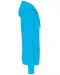 K4027 - Ecologische herensweater met capuchon Sea Turquoise
