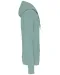 K4027 - Ecologische herensweater met capuchon Sage