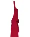 K8007 - Schort met zak van biologisch katoen Hibiscus Red