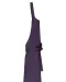 K8007 - Schort met zak van biologisch katoen Deep Plum
