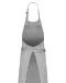 K8007 - Schort met zak van biologisch katoen Snow Grey
