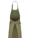 K8007 - Schort met zak van biologisch katoen Light Olive Green