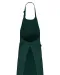 K8007 - Schort met zak van biologisch katoen Amazon Green