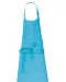 K8007 - Schort met zak van biologisch katoen Sea Turquoise