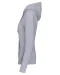 K4028 - Ecologische damessweater met capuchon Oxford Grey