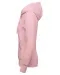 K4028 - Ecologische damessweater met capuchon Pale Pink