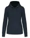 K4028 - Ecologische damessweater met capuchon Navy
