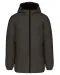K6152 - Unisex gerecycled parka met capuchon Dark Grey