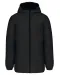 K6152 - Unisex gerecycled parka met capuchon Black