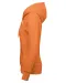 K4031 - Ecologische damessweater met capuchon en ritssluiting Light Orange