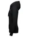 K4031 - Ecologische damessweater met capuchon en ritssluiting Black