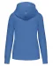 K4031 - Ecologische damessweater met capuchon en ritssluiting Light Royal Blue