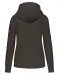 K4031 - Ecologische damessweater met capuchon en ritssluiting Dark Grey