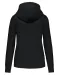 K4031 - Ecologische damessweater met capuchon en ritssluiting Black