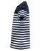 K3035 - Matrozenshirt ronde hals Bio kind Navy / White Stripes