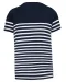K3035 - Matrozenshirt ronde hals Bio kind Navy / White Stripes
