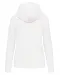 K4031 - Ecologische damessweater met capuchon en ritssluiting White