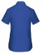 K548 - Overhemd in onderhoudsvriendelijk polykatoen-popeline korte mouwen dames Light Royal Blue