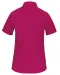 K548 - Overhemd in onderhoudsvriendelijk polykatoen-popeline korte mouwen dames Fuchsia
