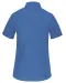 K548 - Overhemd in onderhoudsvriendelijk polykatoen-popeline korte mouwen dames Cobalt Blue