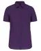 K548 - Overhemd in onderhoudsvriendelijk polykatoen-popeline korte mouwen dames Purple
