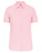 K548 - Overhemd in onderhoudsvriendelijk polykatoen-popeline korte mouwen dames Pale Pink