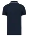 K245 - Polo korte mouwen Navy / White / Light Turquoise