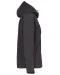 K413 - Heren softshell jas met afneembare capuchon Titanium