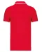 K245 - Polo korte mouwen Red / White / Navy