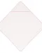 K124 - Baby Badhanddoek White / Pink