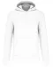 K4029 - Ecologische kindersweater met capuchon White