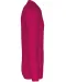 K256 - Piqué-herenpolo lange mouwen Fuchsia