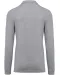 K256 - Piqué-herenpolo lange mouwen Oxford Grey
