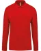 K256 - Piqué-herenpolo lange mouwen Red